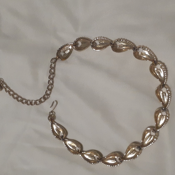 Coro vintage patent pending goldtone necklace - Picture 3 of 4